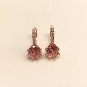 Shivani Pink Stone Rose Gold Plated
